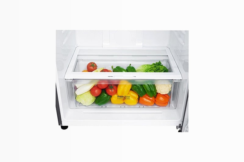 LG GTF744PZPED - Frigo doppia porta 509L Classe E Argento 509lt