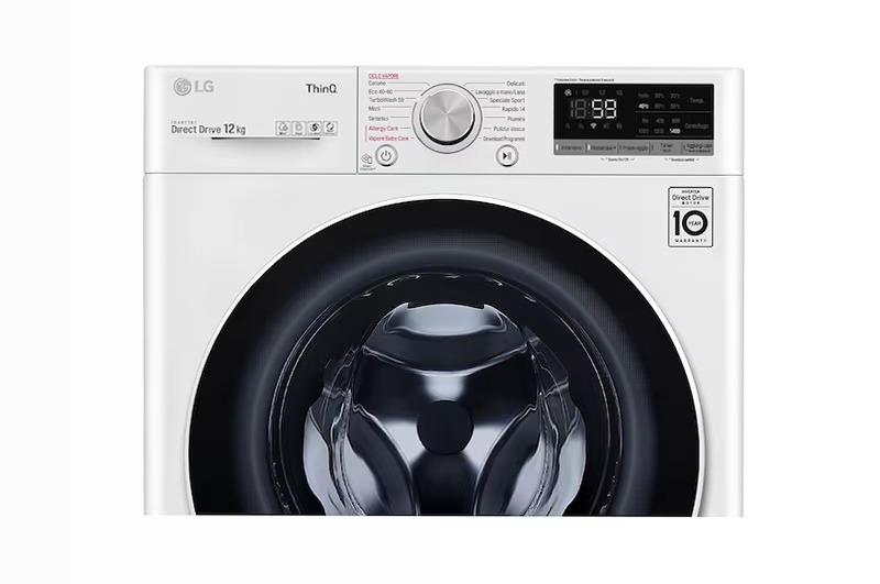 Lavatrice LG F4WV512S0E 12 kg Classe B 12kg Bianco