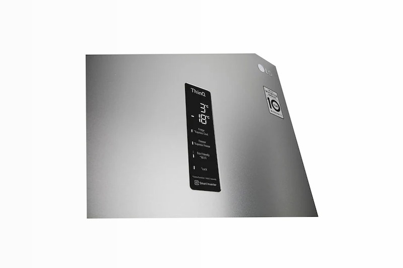 Frigorifero Combinato GBB72MBUGN | LG Italia Nero D 384lt