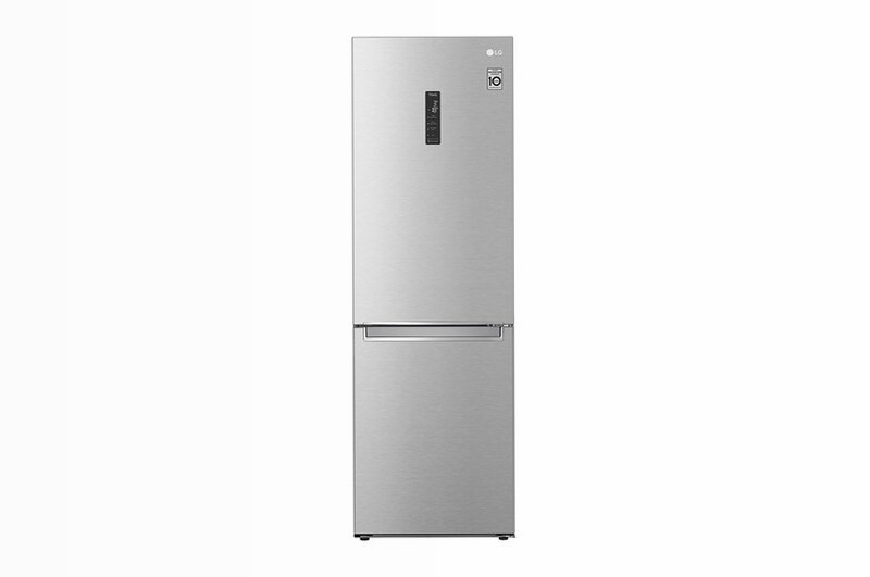 Frigorifero combinato | Classe D, 341L | Wi-Fi, Wine Rack, Door & Linear Cooling, Fresh Balancer & Converter | Noble Steel D 341lt