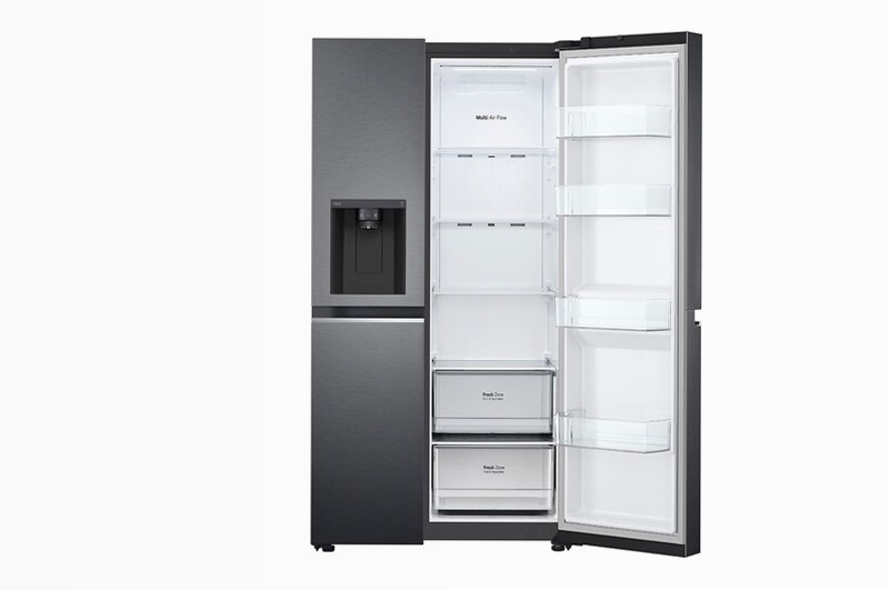Frigorifero Side-by-Side LG | Classe F, 635L Side by Side 635lt