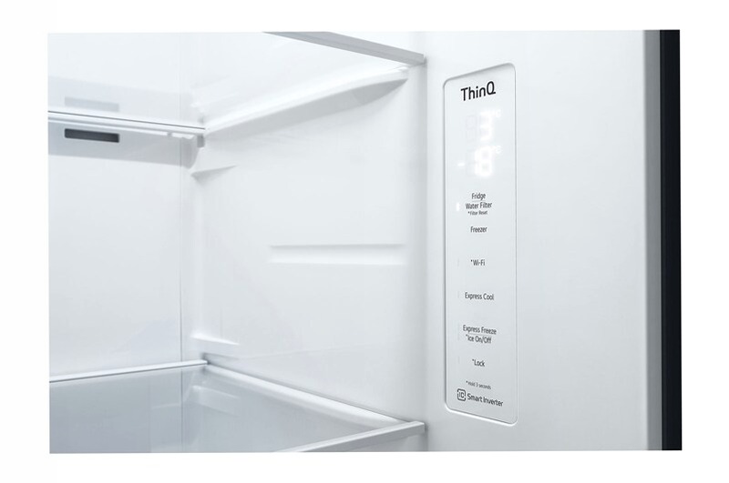Frigorifero Side-by-Side LG | Classe F, 635L Side by Side 635lt