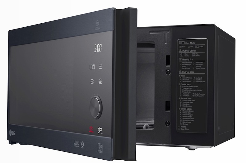 Frigorifero doppia porta maxi + Microonde NeoChef - LG Italia Acciaio Libera