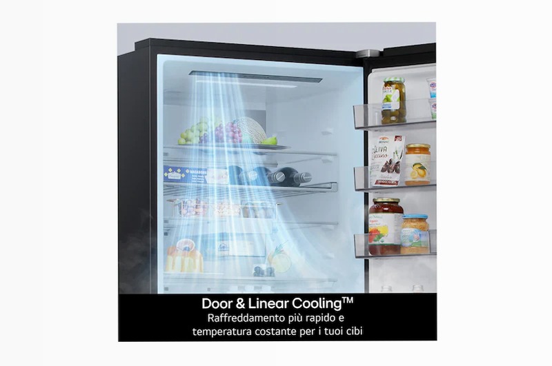 Frigorifero combinato Fit & Max 60 cm - Classe D 333lt