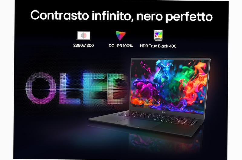 Notebook gram Pro 16" OLED 16 Windows