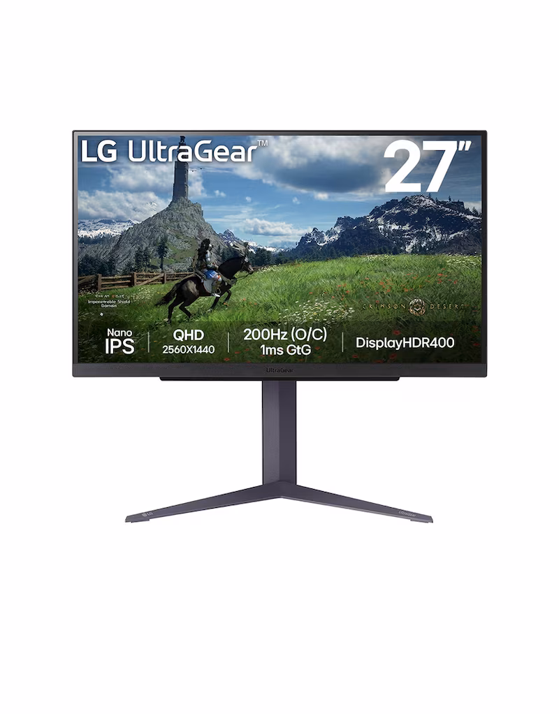 Monitor Gaming UltraGear 27" Nero IPS 2560 x 1440
