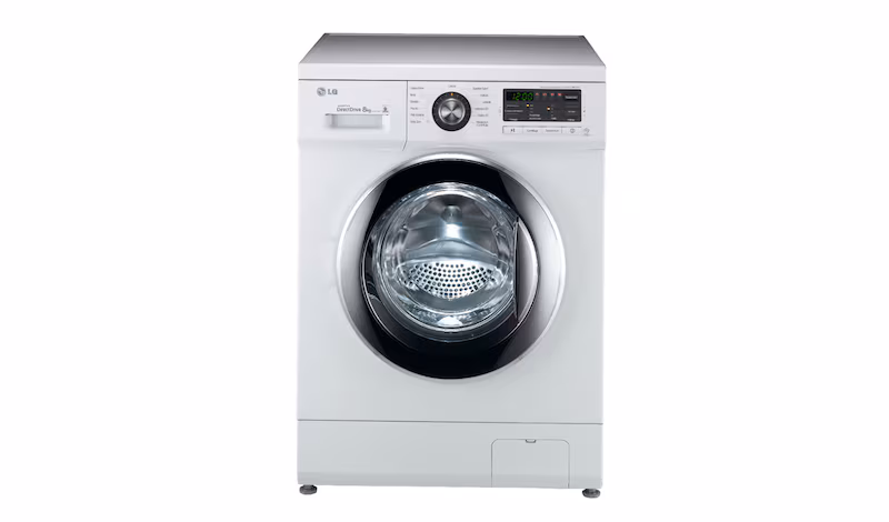 LG Lavatrice 8 Kg Oblò Cromato 1400rpm 8kg Acciaio