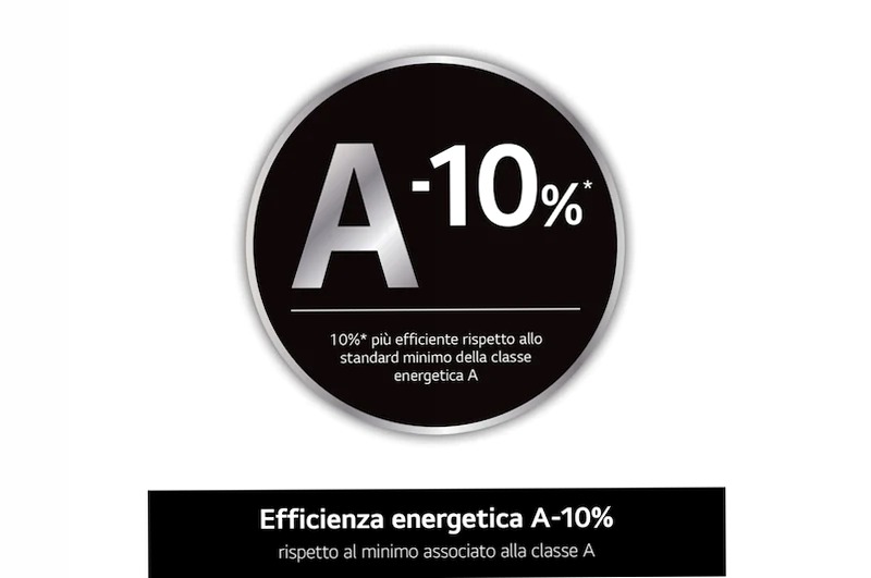 LG F4R5010TSWW Lavatrice Classe A-10% White 1400rpm 10kg Bianco