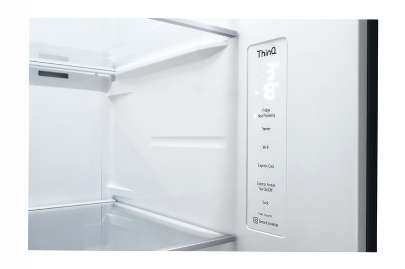 LG GSGV81EPLL Frigo InstaView Side-by-Side 635L Nero E Side by Side 635lt