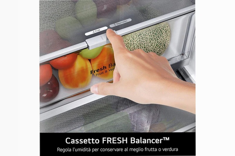 LG GSGV81EPLL Frigo InstaView Side-by-Side 635L Nero E Side by Side 635lt