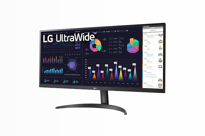 Monitor LG 34WQ60A - 34" UltraWide Full HD Fucsia