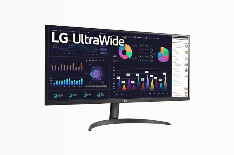 Monitor LG 34WQ60A - 34" UltraWide Full HD Fucsia