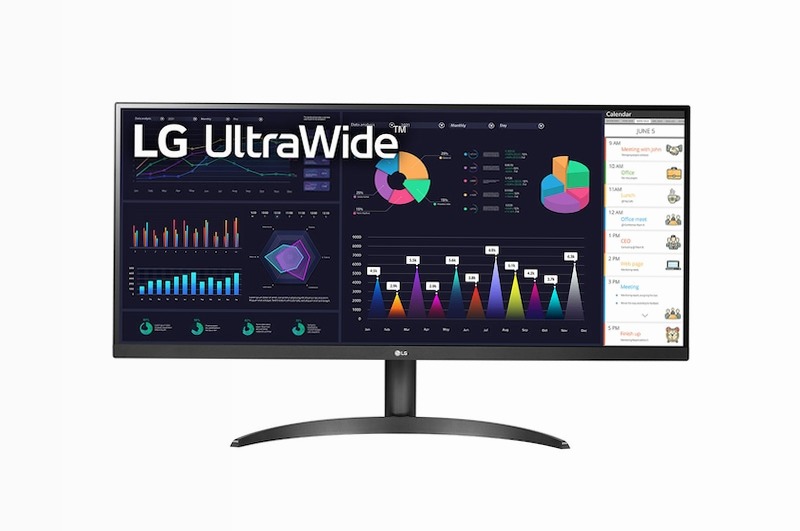 Monitor LG 34WQ60A - 34" UltraWide Full HD Fucsia
