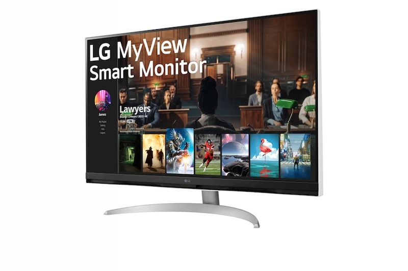 Monitor Smart LG 32SQ700S-W 22"