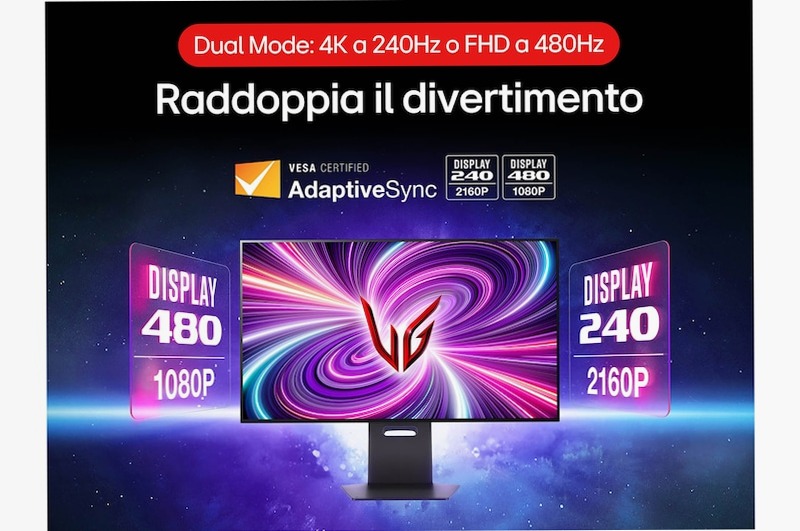 Monitor Gaming UltraGear OLED 32" Nero 3840 x 2160