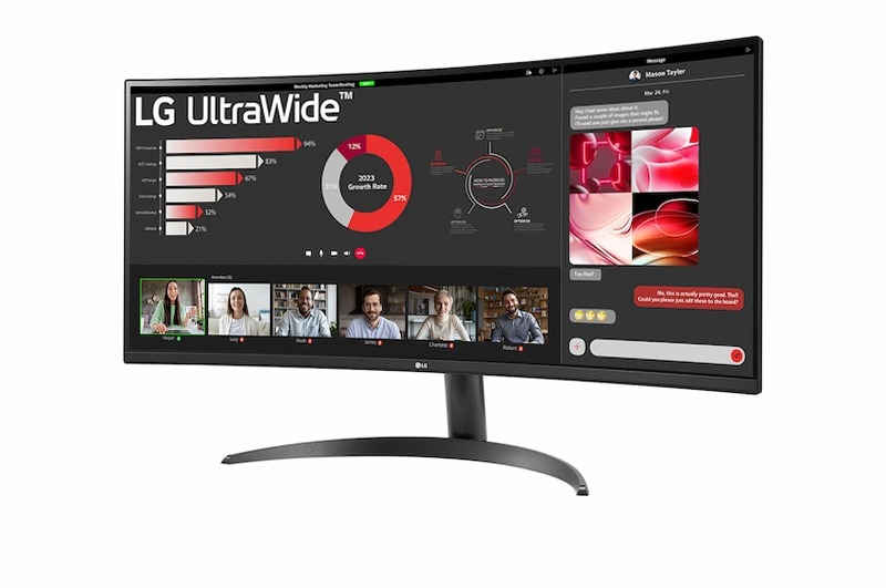 Monitor UltraWide 34" | Serie WR50QK Beige 3440 x 1440