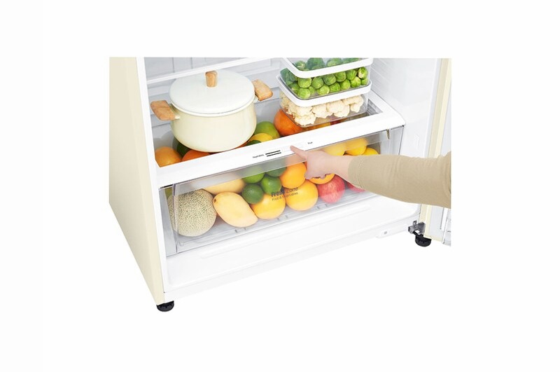Frigorifero doppia porta LG GTB744SECV Beige 509lt