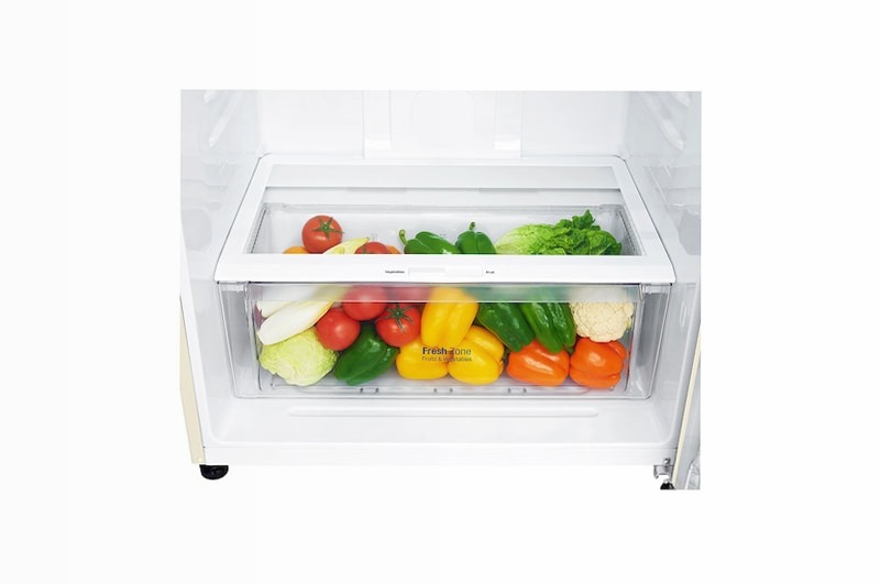 Frigorifero doppia porta LG GTB744SECV Beige 509lt