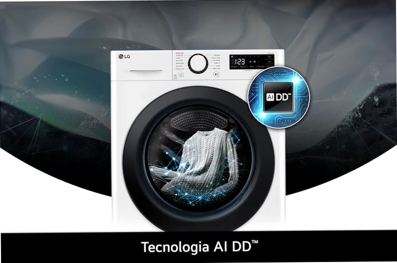 LG F4R3009NSWB - Lavatrice Classe A-10% White 1400rpm 9kg Bianco