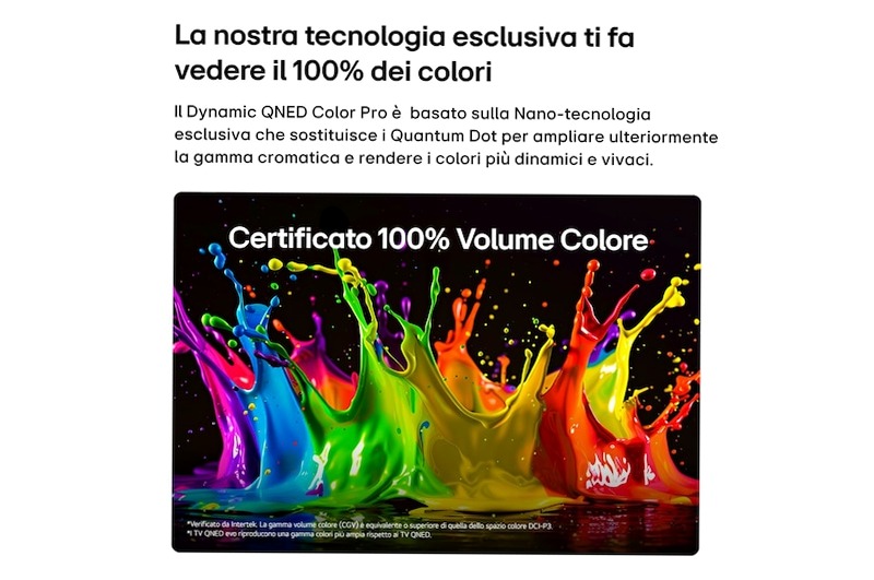 TV 115 pollici LG QNED evo AI Mini LED QNED93B 4K Smart TV 2026 - 115QNED93B6 | LG Italia 115" HD Mini-LED