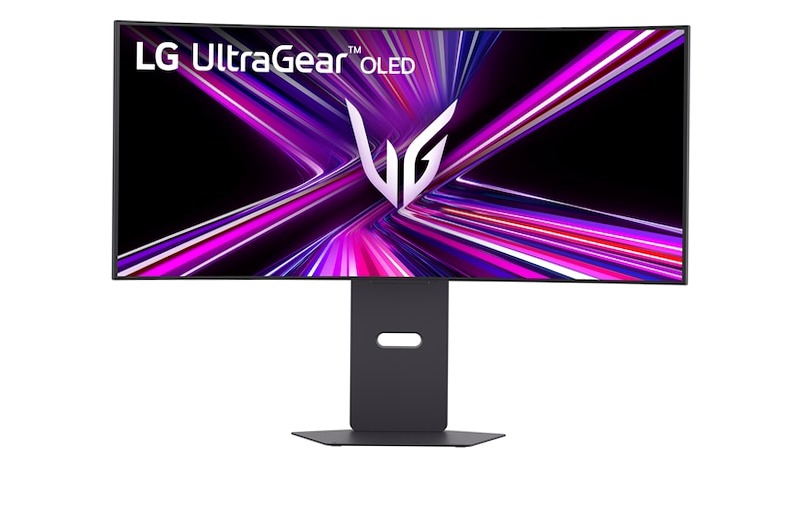 Monitor gaming UltraGear OLED 34" Fucsia