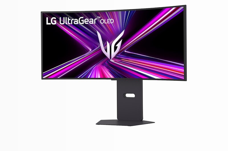 Monitor gaming UltraGear OLED 34" Fucsia