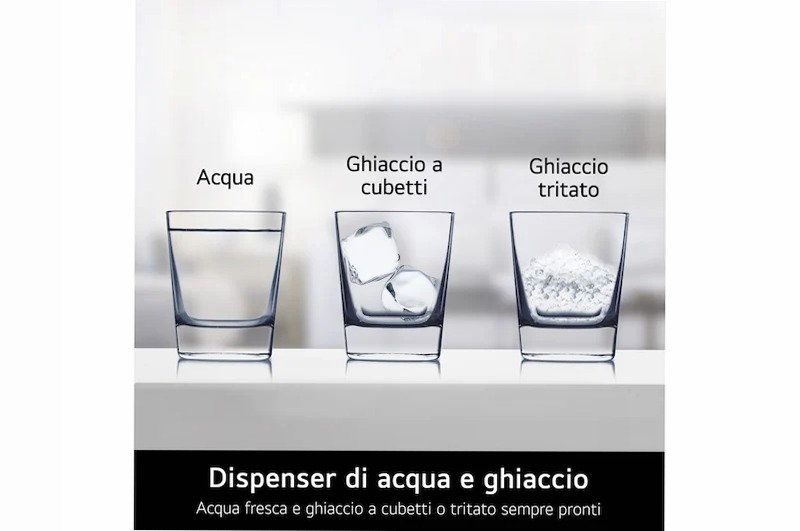 Frigorifero Side-by-Side LG | Classe E, 641L E Side by Side 641lt