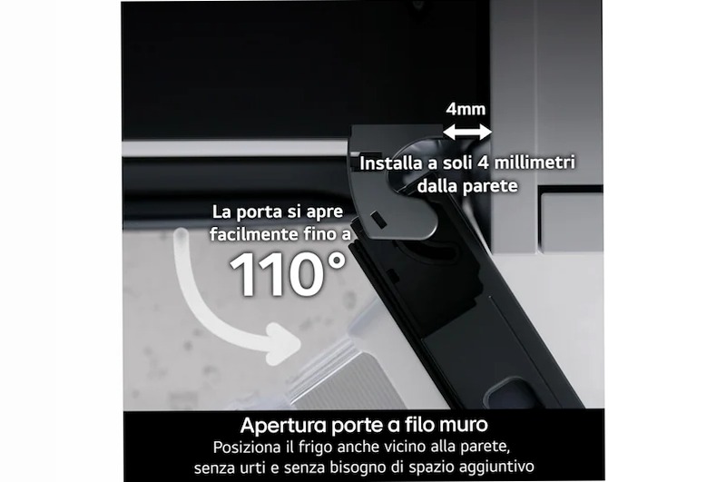 Frigorifero combinato Fit & Max 60 cm C 375lt Libera