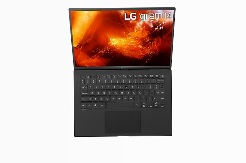 Notebook gram 14", Windows 11 Pro, i5, 16GB RAM, 512GB SSD, Nero, Tastiera inglese | LG Italia 16 512GB SSD 14"