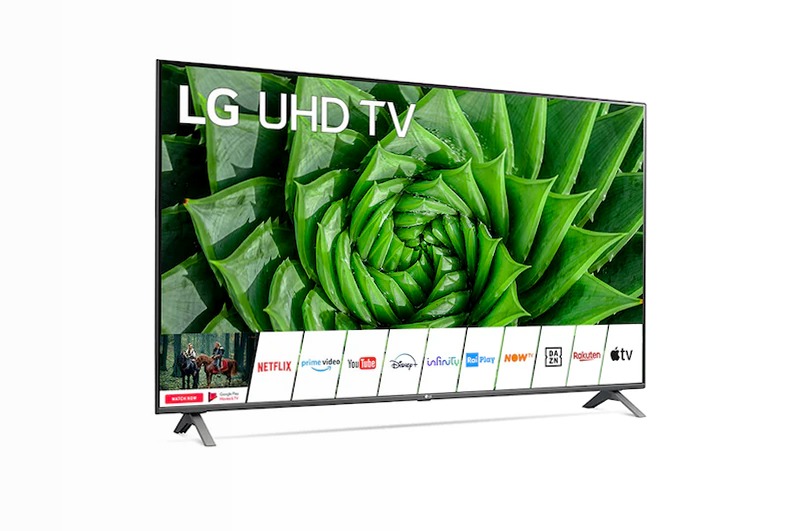 LG UHD TV 65" Serie 8000 Beige 4K Crystal UHD