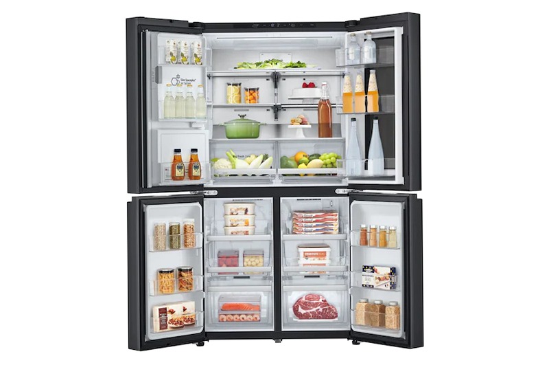 LG GMG960EVJE Frigo Multidoor InstaView Classe E Nero 638lt