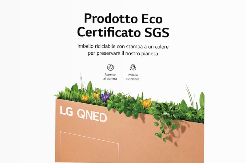 LG QNED MiniLed | TV 65'' Serie QNED96 | QNED 8K, Smart TV, VRR, Dolby Vision IQ e Atmos - 65QNED966QA | LG Italia 8K Mini-LED