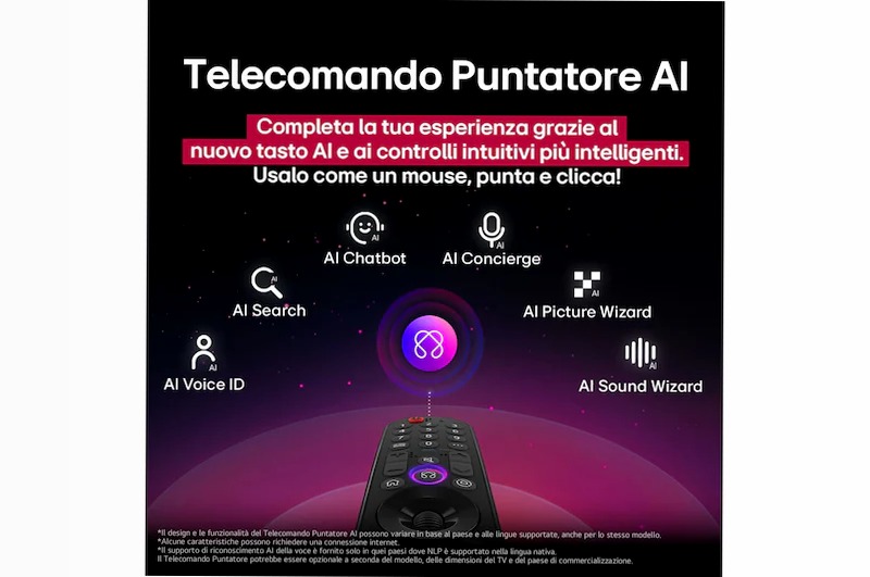 LG QNED70 4K Smart TV 50 pollici 50" HD