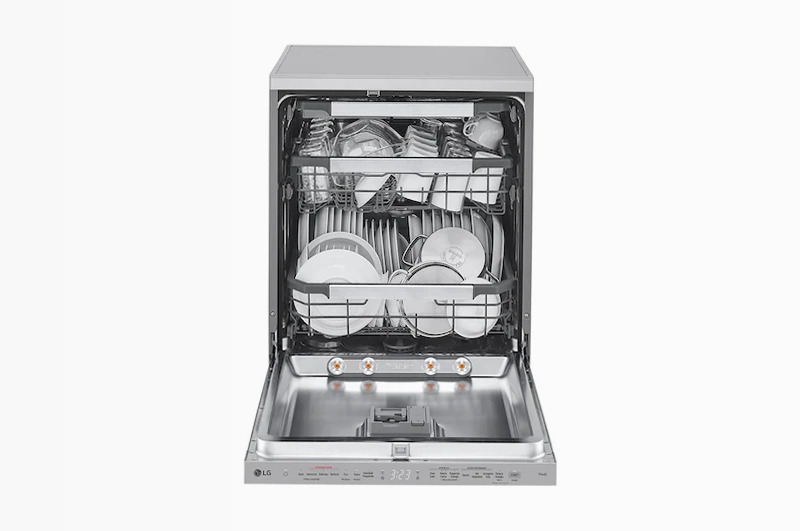 Lavastoviglie libera installazione QuadWash Serie 5 B 14 Grigio