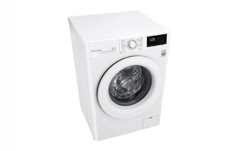 Lavatrice 8kg AI DD™ LG V3 - Classe B 1400rpm Bianco