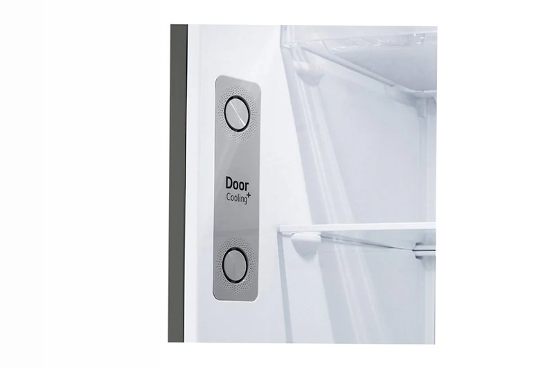 Frigorifero doppia porta 60cm | Classe E, 335L | Porte piatte, Door & Linear Cooling, Maniglie integrate, No frost | Inox E 335lt