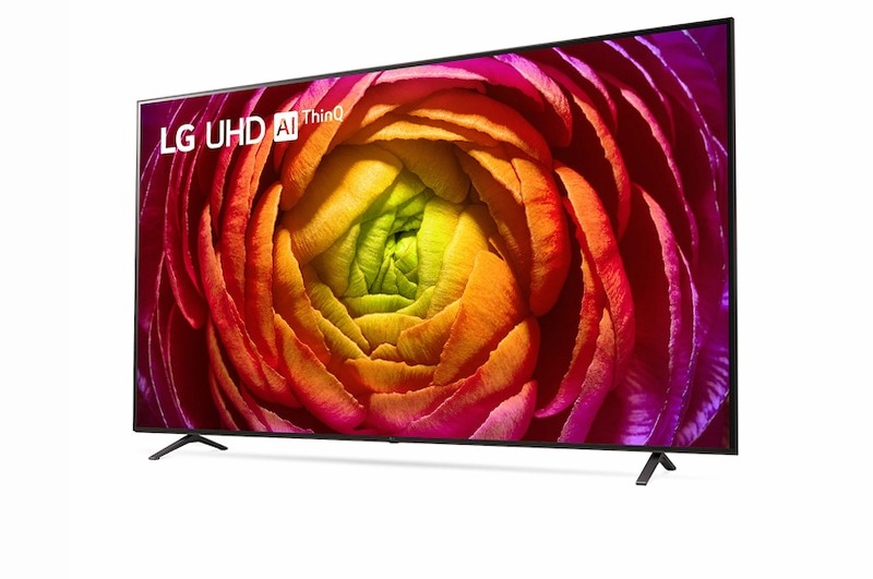 TV UHD LG Serie UR76 - 86'' Beige HD