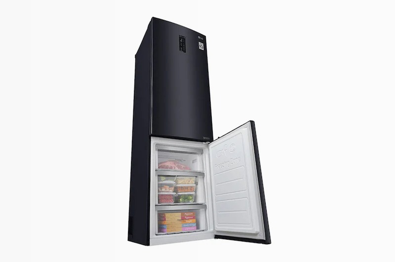 Frigorifero Combinato LG GBB60MCYXS Nero A
