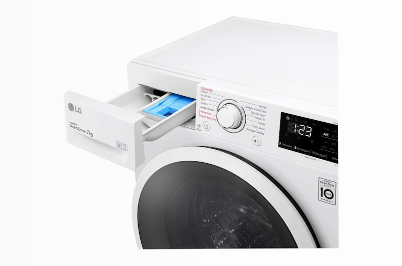 Lavatrice LG F2WV3S7SHE 7kg 1200rpm Bianco