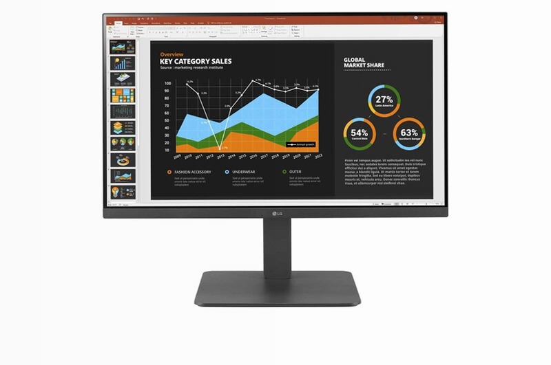 LG Business Monitor Docking 27'' Grigio 1920 x 1080