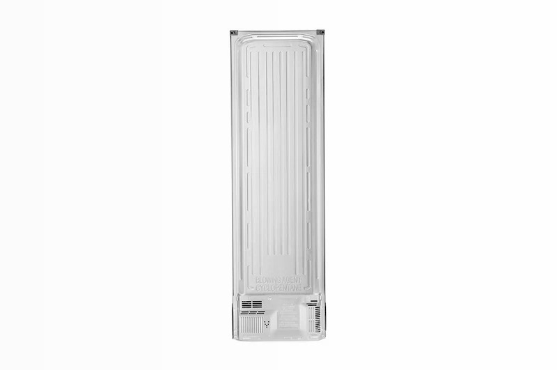 LG Frigorifero Combinato -10% Maniglie integrate Display interno LED finitura Inox Saffiano A 343lt