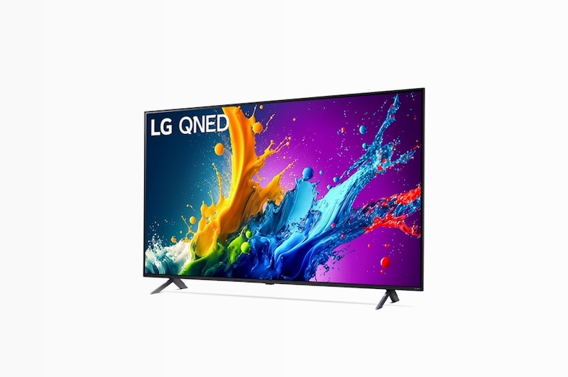 TV 65 pollici LG QNED80 4K Smart TV 2024 Beige HD