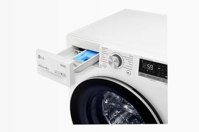 Lavatrice 9kg LG F4WV509S1E Bianco