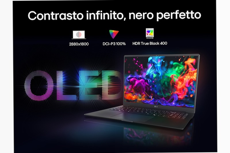 Notebook gram Pro 16" OLED 32 Windows