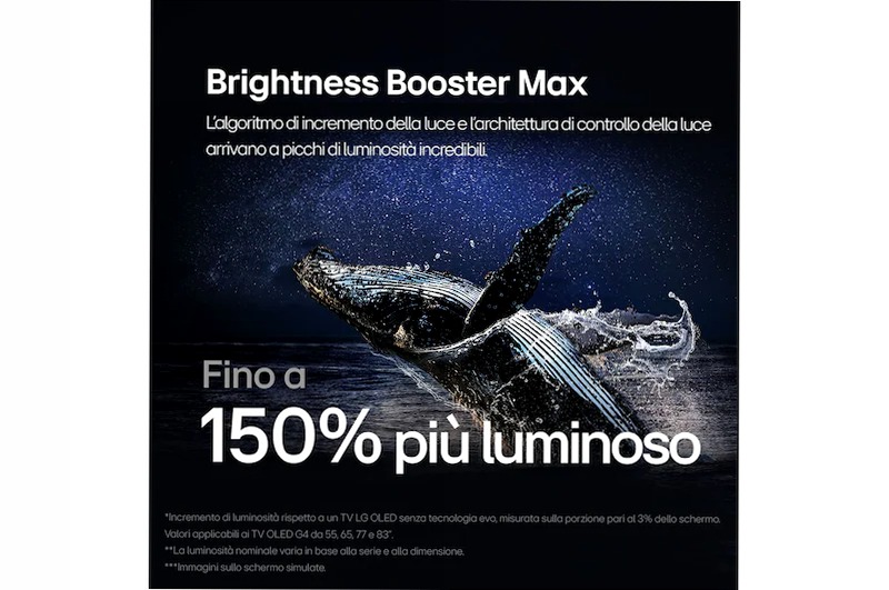 TV OLED LG 55 pollici G4 - Immersione Visiva e Tecnologia Avanzata HD