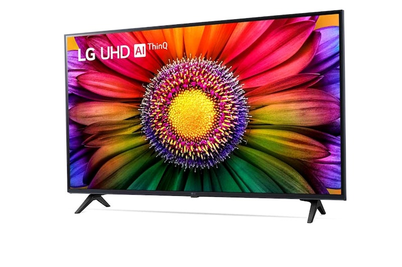 TV UHD | Serie UR80 43'' | 4K, α5 Gen6, HDR10, 20W, 3 HDMI, Game Optimizer, Wi-Fi 5, Smart TV WebOS 23 - 43UR80006LJ | LG Italia HD