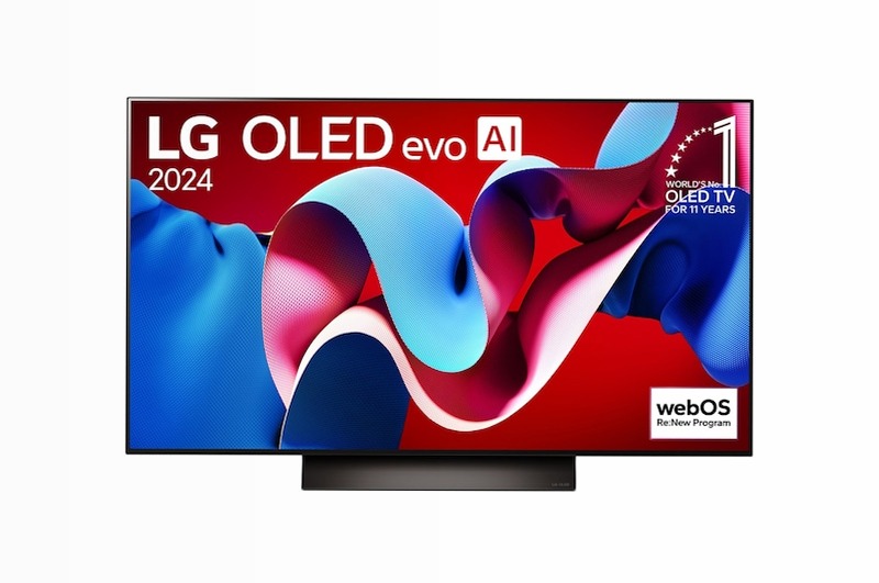 TV 48 pollici LG OLED evo AI C4 4K Smart TV 2024