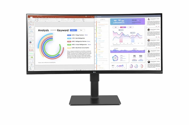 LG Business Monitor Docking 34" Beige IPS 3440 x 1440