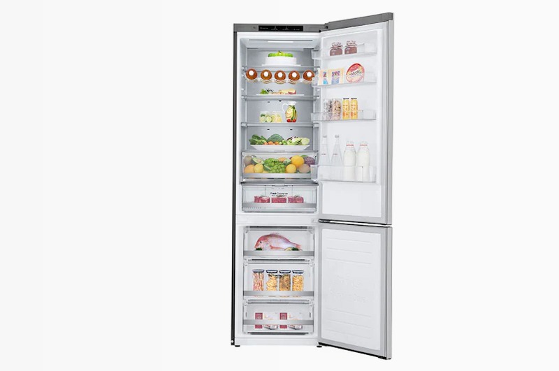 LG Frigorifero Combinato D Metal Fresh 384lt