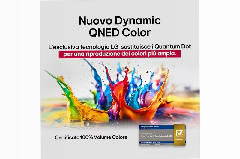 TV 43 pollici LG QNED AI QNED87 4K Smart TV 2025 - 43QNED87A6D | LG Italia 43" HD